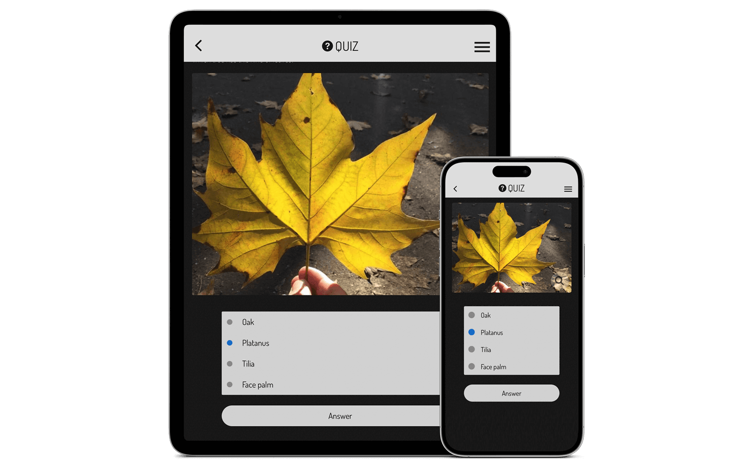 Bound on mobile App